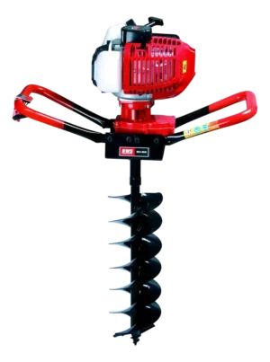 Perfurador de Solo a Gasolina Kawashima ED52BD com Broca de 200 mm 51,7cc 2 Tempos