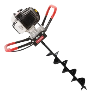 Perfurador de Solo a Gasolina Kawashima ED52EBS com Broca Simples de 200 mm 51,7cc 2 Tempos