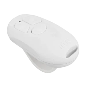 RCG Command FX Controle Remoto Transmissor Radiofrequência 433,92MHz Code Learning de 3 Botões para Portão Eletrônico e Alarme - Branco