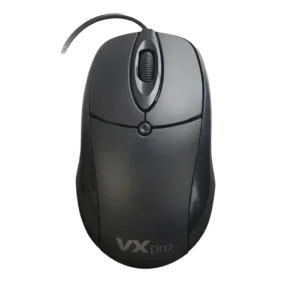 Mouse Óptico USB com Fio Preto - VXM365