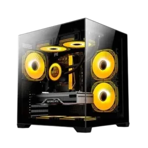 Gabinete ATX Duex DXGA275BK Mid Tower Estrutura em Aço SPCC Painel Frontal Liso Sem Logo USB Áudio Preto - Unidade