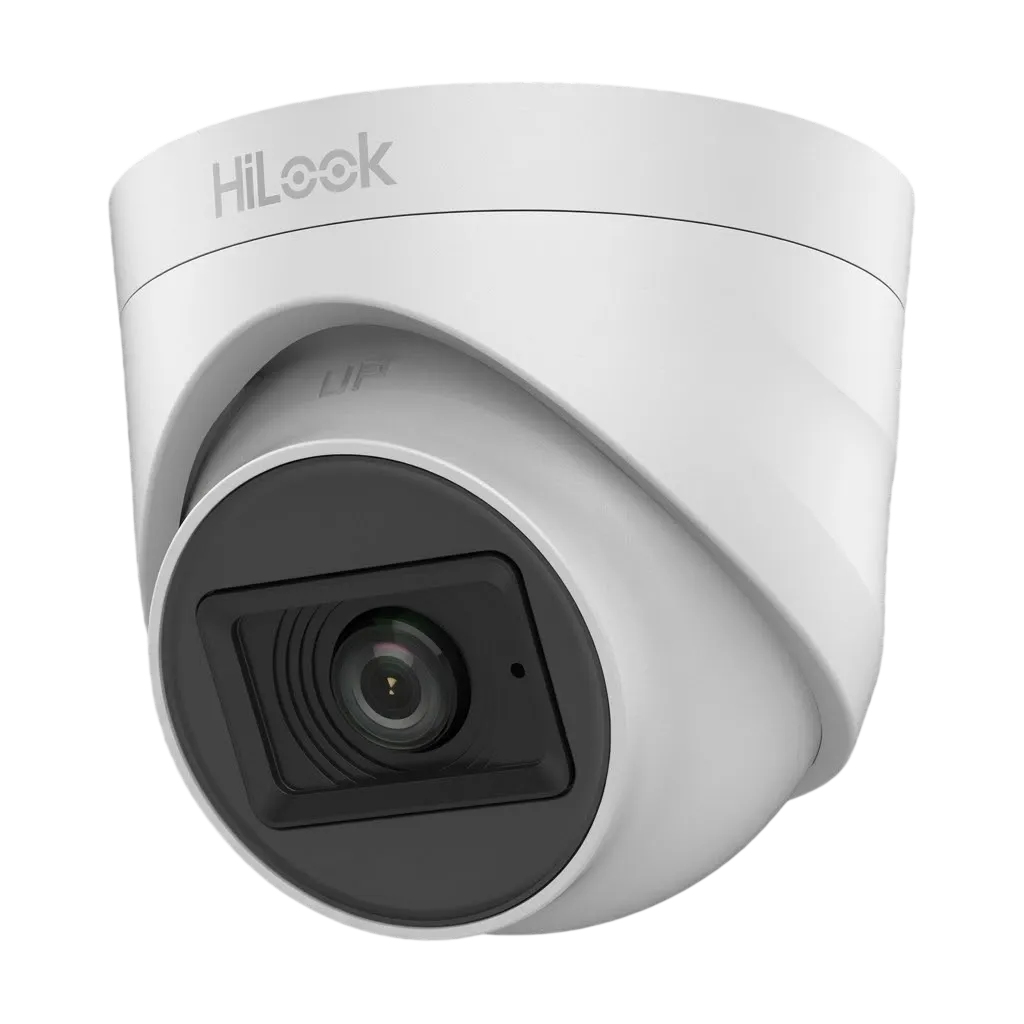 Câmera de Segurança Dome Analógica HiLook THC-T120-PIC Full HD 1080p 2MP 4 em 1 Lente 2.8mm IR 20m Plástico