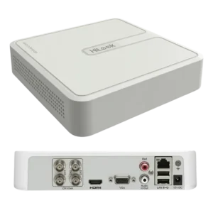 HiLook DVR-104G-M1/T Gravador Digital de Vídeo DVR 4 Canais Penta-híbrido 1080p Lite H.265 Pro+ Audio over Coax