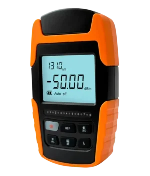 Medidor de Potência Óptica Power Meter Portátil 2Flex Multi 2F-FPMM Calibrado Multilambda para Redes FTTH e FTTx