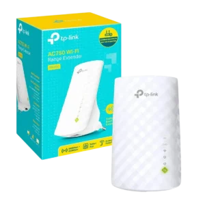 Repetidor de Sinal Wi-Fi Mesh TP-Link RE200 AC750 Dual Band 300Mbps 2.4GHz + 433Mbps 5GHz Porta Ethernet RJ45 Tomada Bivolt - Unidade