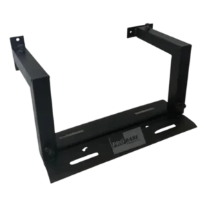Suporte Aéreo Universal Regulável Profissional em Aço Carbono Preto para Motor de Portão Eletrônico Deslizante - Unidade