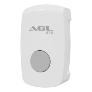 Botoeira Simples de Sobrepor AGL BT-S Contato Seco NA para Controle de Acesso Branca (1203003)
