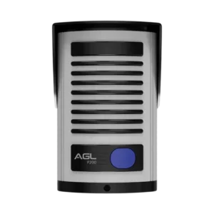 Porteiro Eletrônico de Sobrepor AGL P-200 Bivolt com Saída 12V para Fechadura Plástico ABS Cinza (1104004)