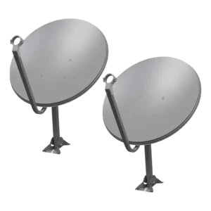Antena Parabólica Offset Banda Ku 60 cm Trinidade Aço Galvanizado Alto Ganho