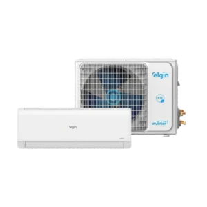 Unidade Interna Evaporadora Ar Condicionado Elgin Eco Inverter III 12000 BTU Quente e Frio High Wall 220V R32