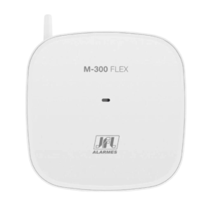 Módulo Comunicador Universal IP GPRS M-300 Flex para Centrais de Alarme 2 Saídas PGM 2 Entradas de Zona 12VDC JFL