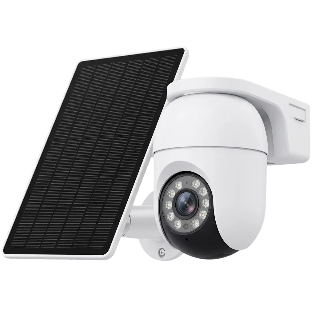 Câmera de Segurança Wi-Fi Pan & Tilt EZVIZ CS-CB8/SP-R105 2K 3MP Bateria Recarregável com Painel Solar