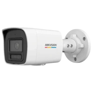 Câmera IP Bullet Hikvision DS-2CD1027G3-LIU 2MP ColorVu 3.0 Lente 2.8mm Smart Hybrid Light Mic IP67 PoE
