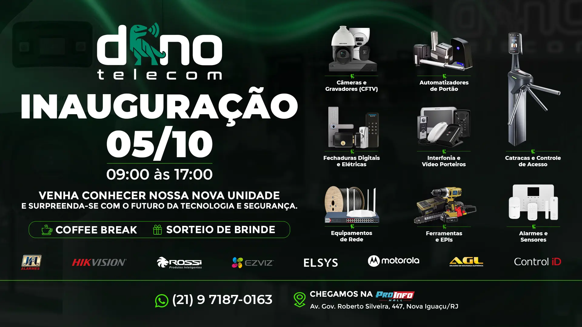 Distribuidor Oficial Segurança Eletrônica