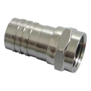 Conector F de Crimpar para Cabo RG-6 com Ilhós - PN 351149