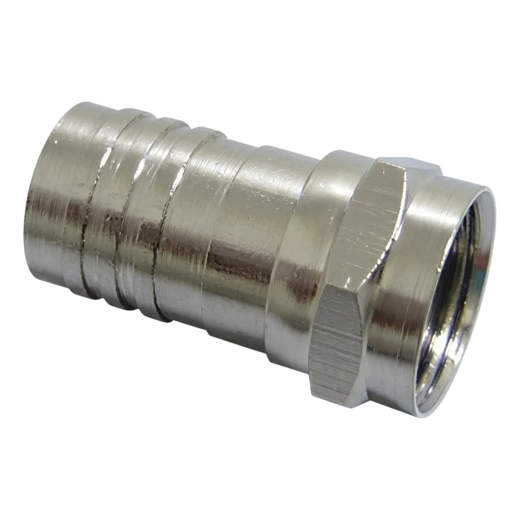 Conector F de Crimpar para Cabo RG-6 com Ilhós - PN 351149