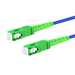 Cordão Óptico Simplex Monomodo SM 9/125 SC/APC para SC/APC LSZH - 3,00m